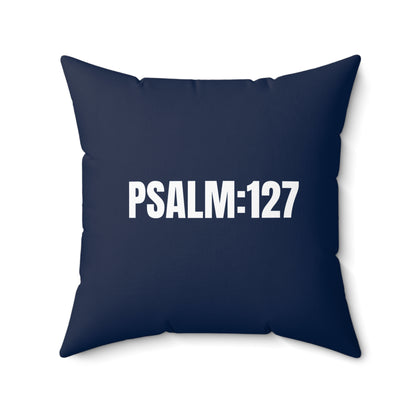 Spun Polyester Square Pillow Arrows Baseball