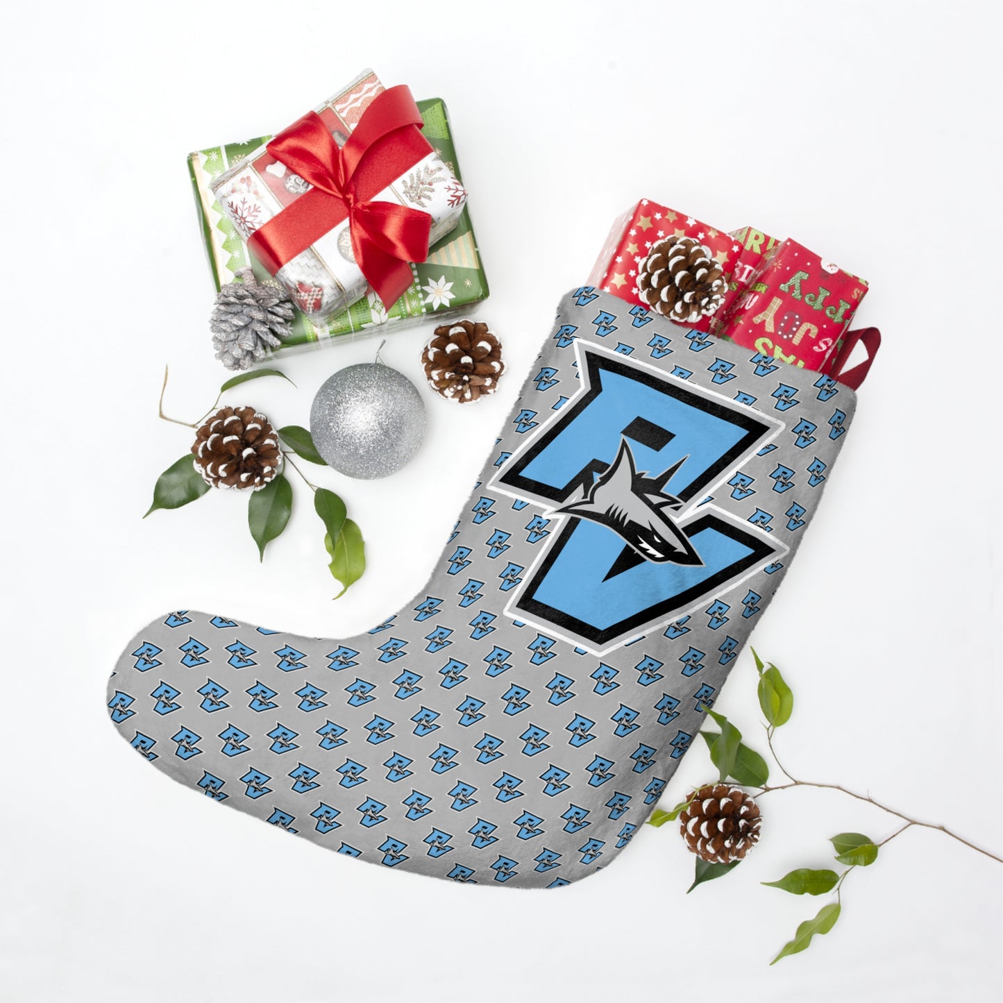 PVAA Sharks Christmas Stockings