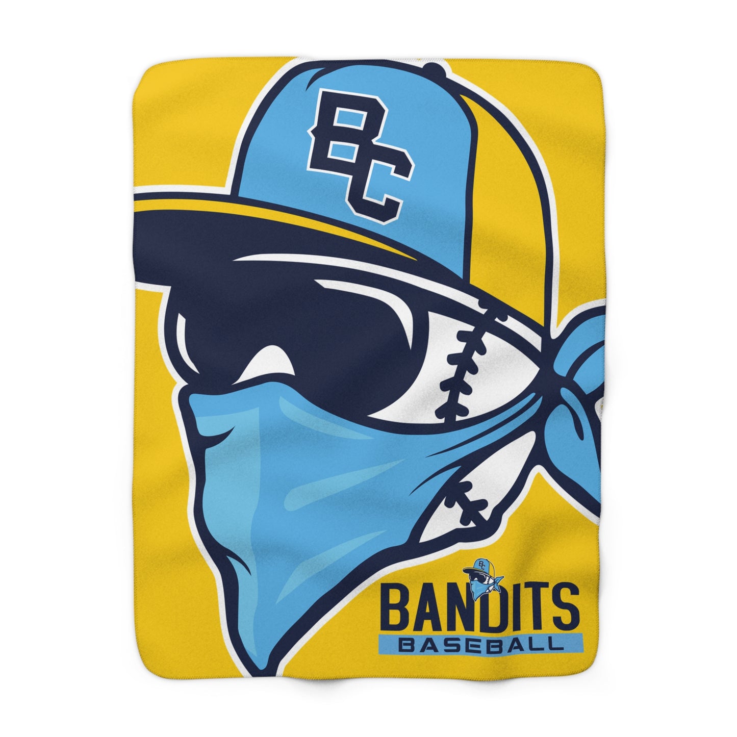 Sherpa Fleece Blanket Bold City Bandits Baseball