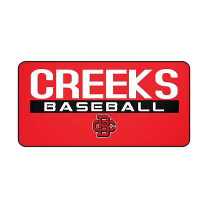 Desk Mat Creeks Baseball Club - CBC