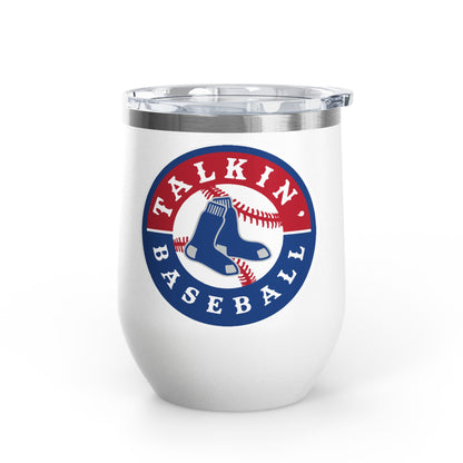 Wine Tumbler, 12oz Talkin' Baseball