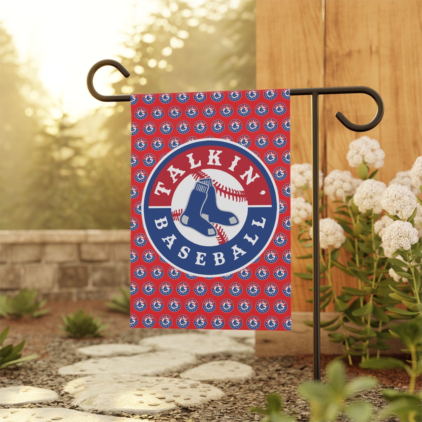 Garden & House Banner Talkin' Baseball