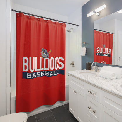 Shower Curtains Bloomingdale Bulldogs Baseball