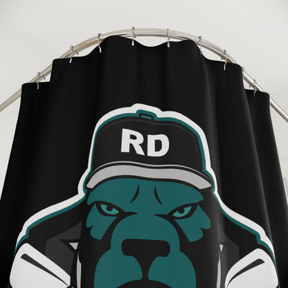 Shower Curtains Diamond Dawgs Baseball