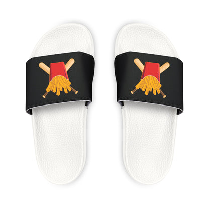 Youth Removable-Strap Sandals Team Rally Fries