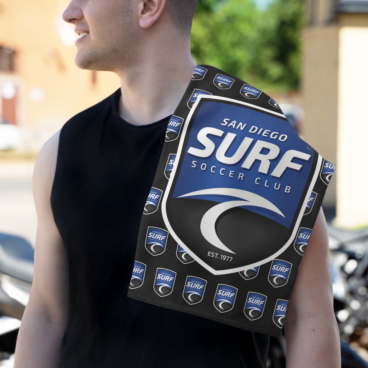 Rally Towel, 11x18 San Diego Surf Soccer