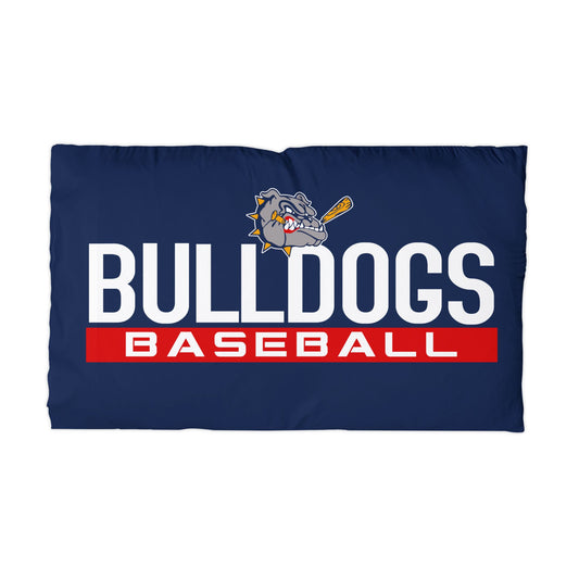 Microfiber Pillowcase Bloomingdale Bulldogs Baseball