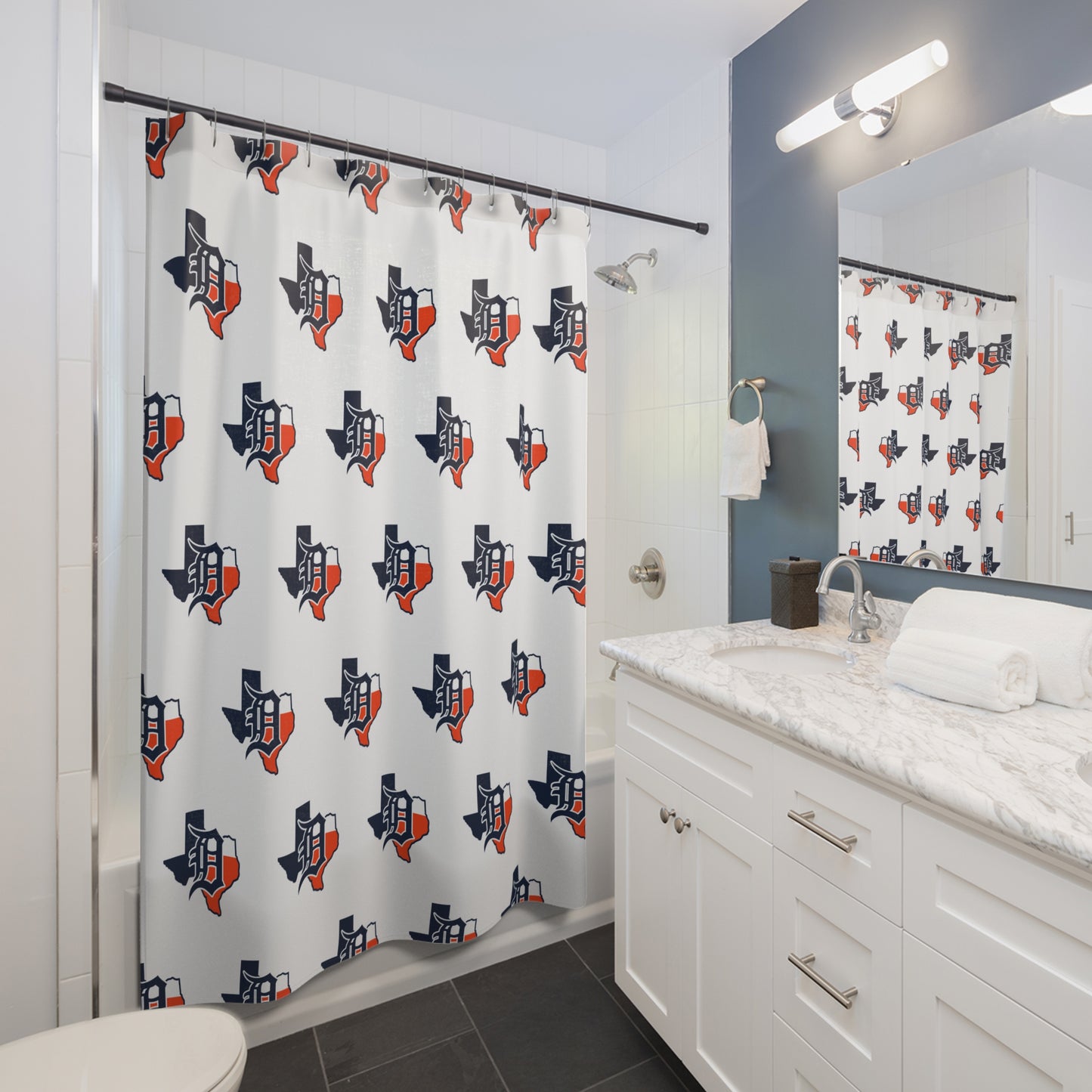 Shower Curtains Dallas Tigers Baseball