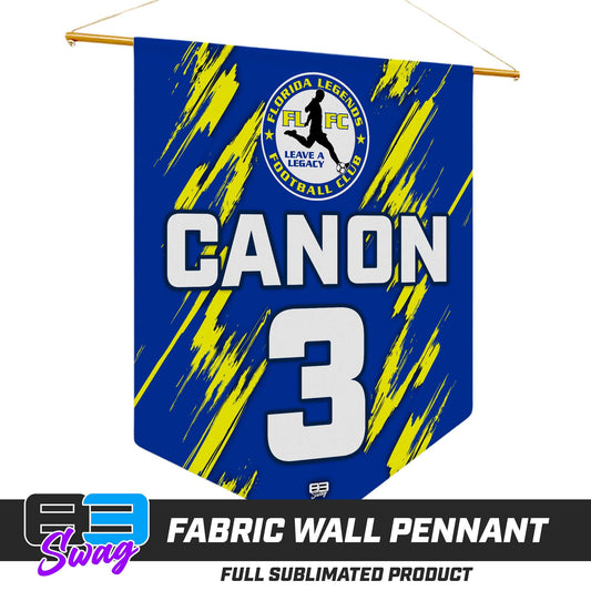 18"x21" Fabric Wall Pennant - Florida Legends FC - 83Swag