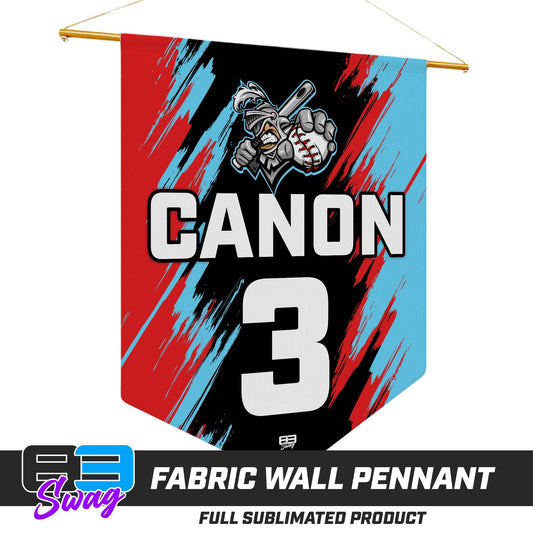 18"x21" Fabric Wall Pennant - Knights Baseball 2024 FALL EDITION - 83Swag
