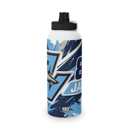Stainless Steel Water Bottle, Sports Lid - PV Sharks