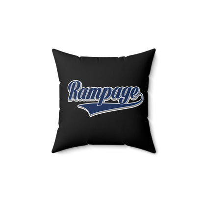 Spun Polyester Square Pillow Mississippi Rampage