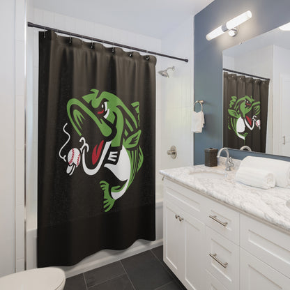 Shower Curtains RBA Stripers Baseball