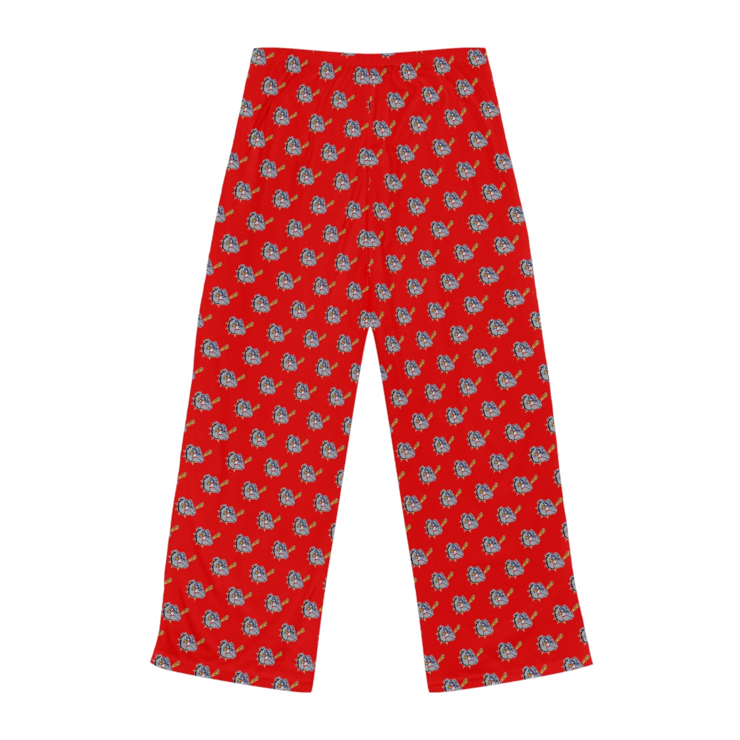 Women's Pajama Pants (AOP) Bloomingdale Bulldogs Baseball