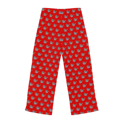 Women's Pajama Pants (AOP) Bloomingdale Bulldogs Baseball