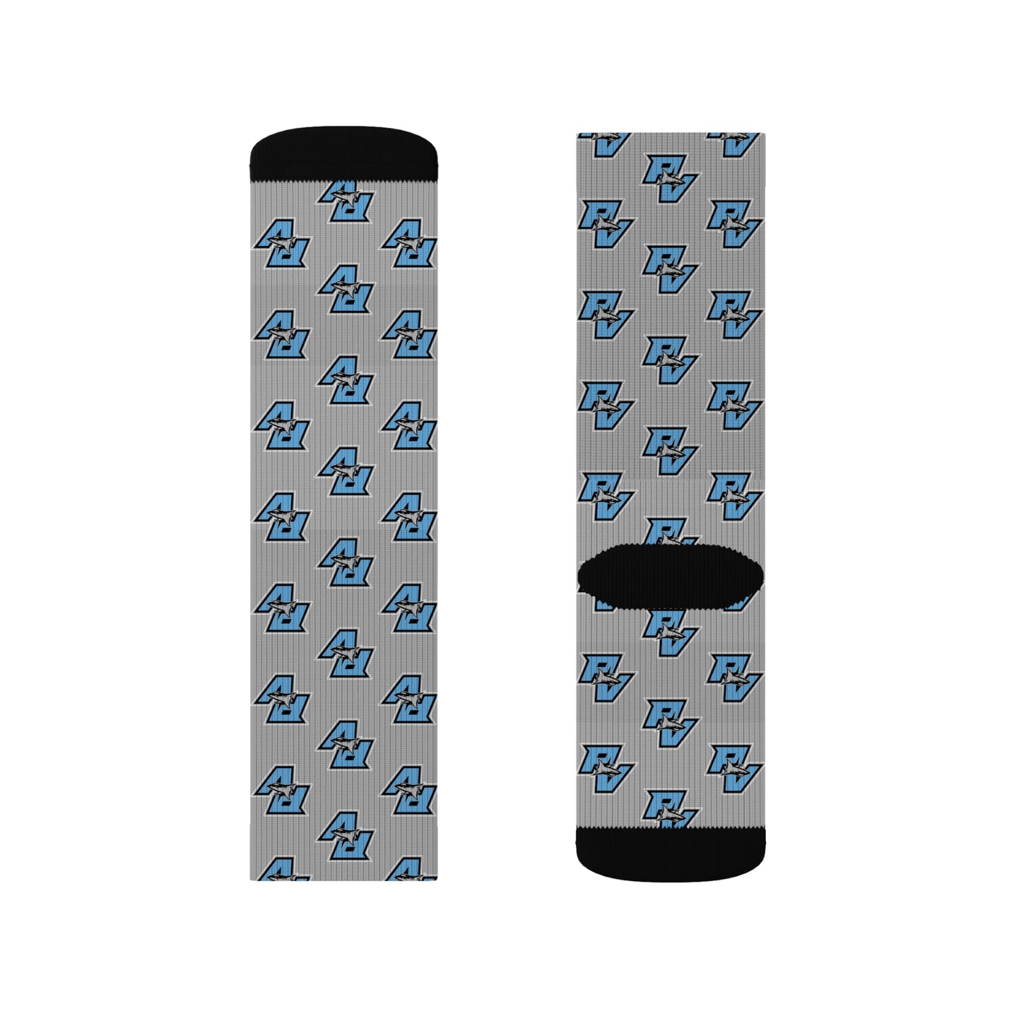 PVAA Sharks Sublimation Socks