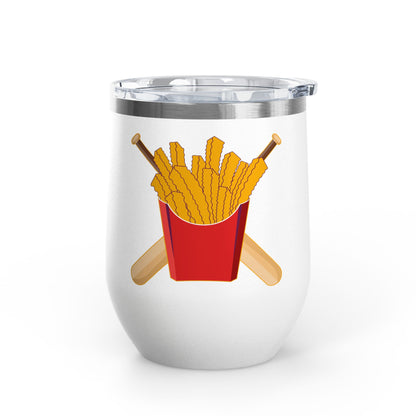 Wine Tumbler, 12oz Team Rally Fries