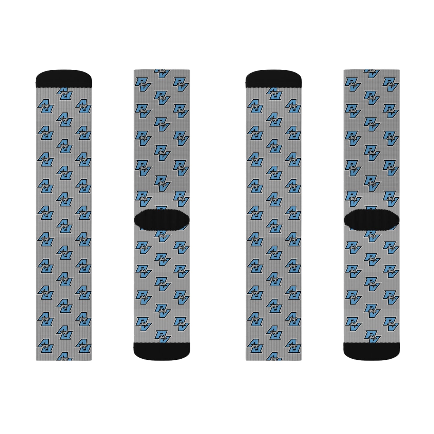PVAA Sharks Sublimation Socks