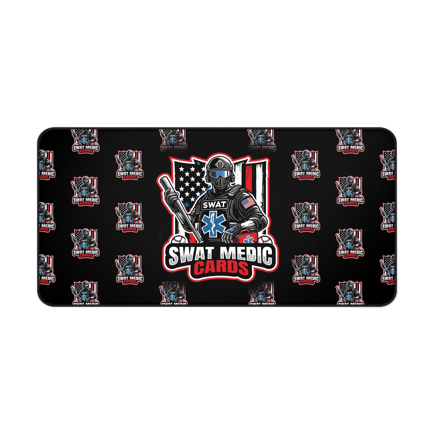 Desk Mat Swat Medic Cards