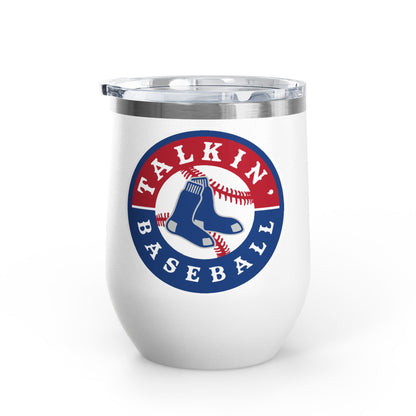 Wine Tumbler, 12oz Talkin' Baseball