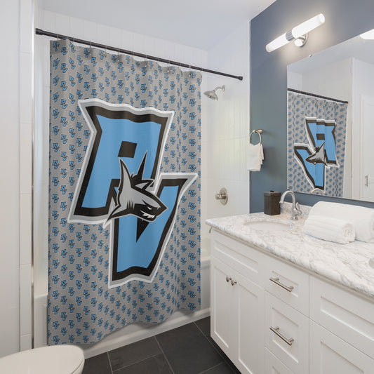 PVAA Sharks Shower Curtains