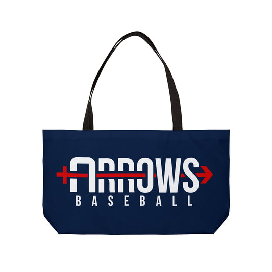 Weekender Tote Bag Arrows Baseball