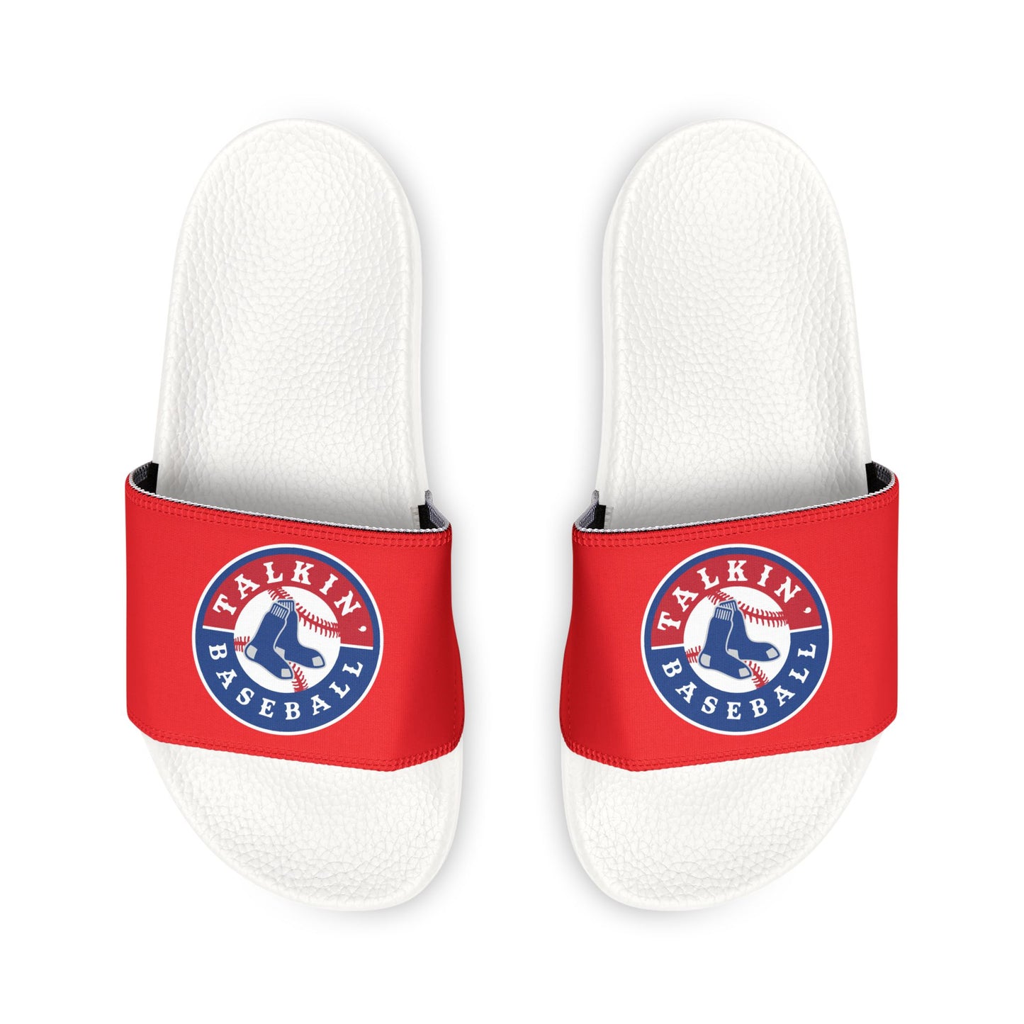 Youth Removable-Strap Sandals Talkin' Baseball