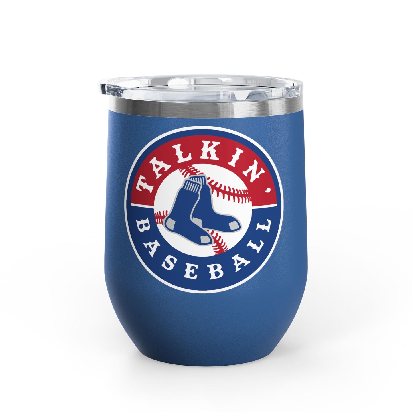 Wine Tumbler, 12oz Talkin' Baseball