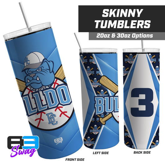 20oz & 30oz Skinny Tumbler - BC Bulldogs - 83Swag