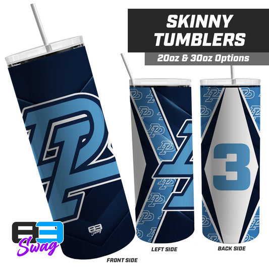 20oz & 30oz Skinny Tumbler - Dr Phillips All Stars Baseball - 83Swag