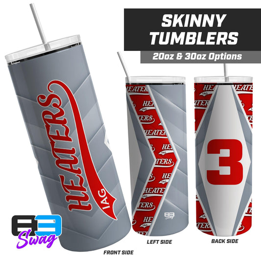 20oz & 30oz Skinny Tumbler - IAG Heaters - 83Swag