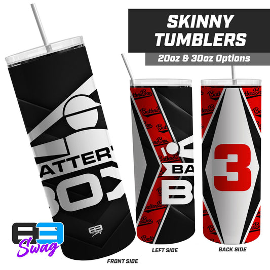 20oz & 30oz Skinny Tumbler - The Batters Box - 83Swag