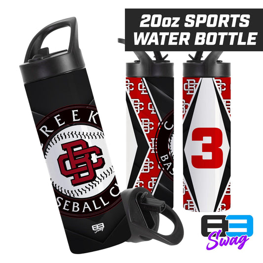 20oz Sports Tumbler - Creeks Baseball Club - 83Swag