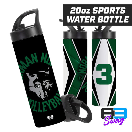 20oz Sports Tumbler - North Norman Volleyball - 83Swag