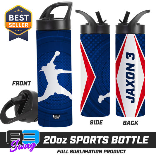 CUSTOM 20oz Sports Tumbler - KY Rockers Softball