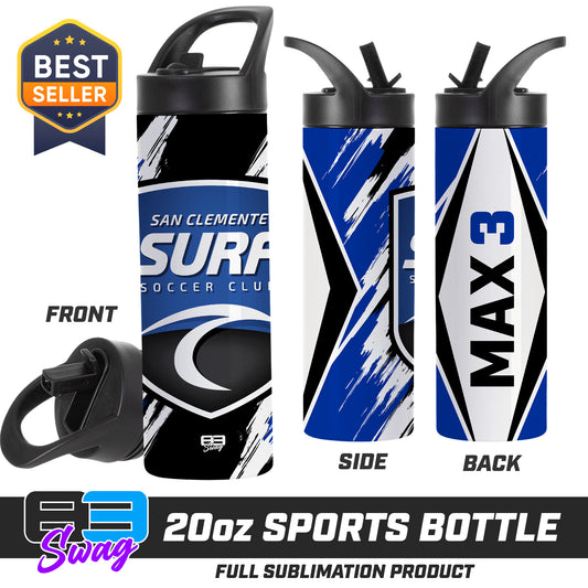20oz Sports Tumbler - San Clemente Surf Soccer Club