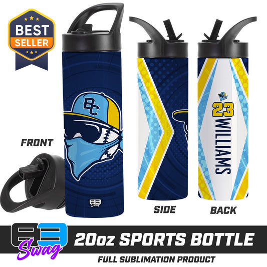 CUSTOM 20oz Sports Tumbler - Bold City Bandits Baseball