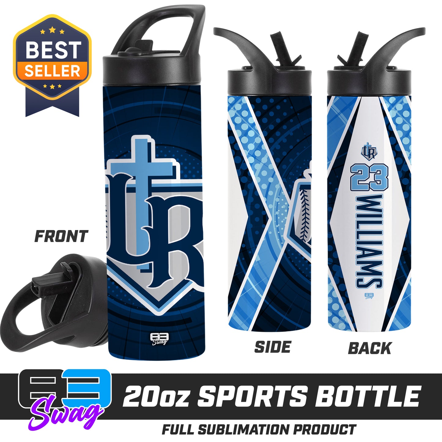 CUSTOM 20oz Sports Tumbler - Reign Baseball