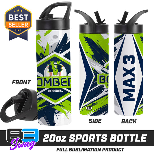 20oz Sports Tumbler - VB Bombers Baseball