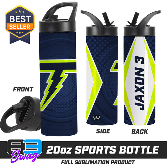 CUSTOM 20oz Sports Tumbler - Ponte Vedra Thunder Baseball