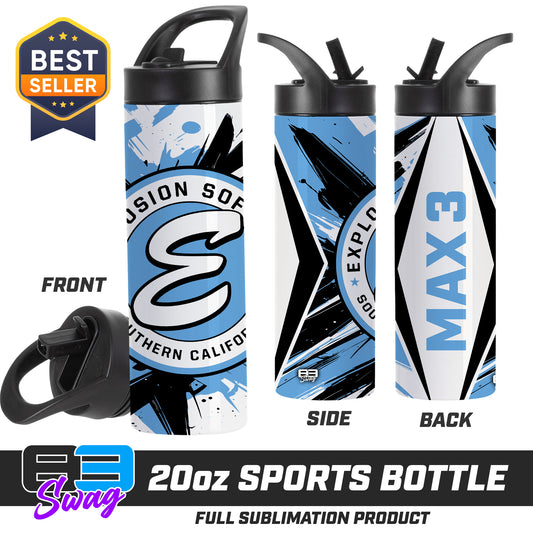 20oz Sports Tumbler - Explosion Softball