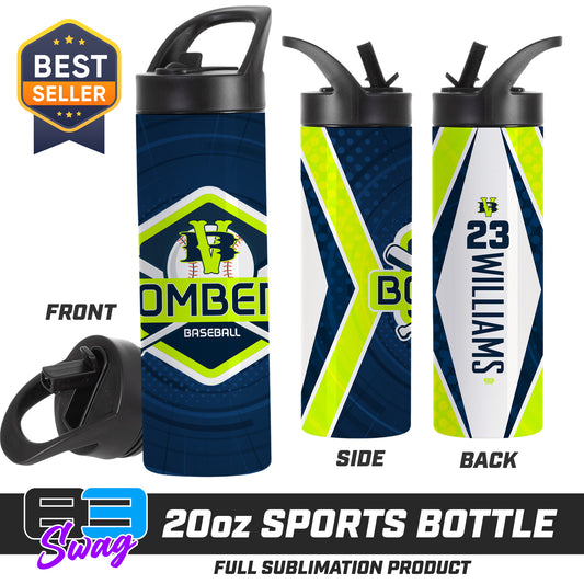 CUSTOM 20oz Sports Tumbler - VB Bombers Baseball