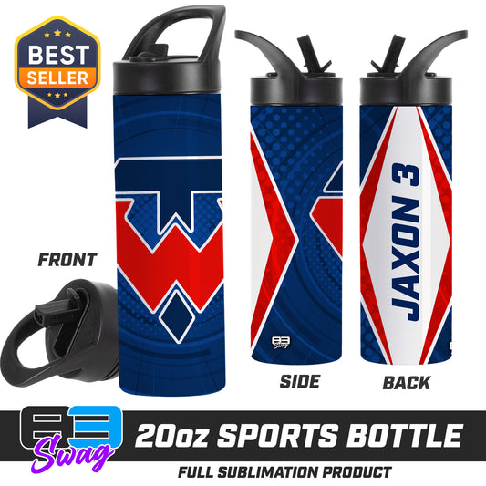 CUSTOM 20oz Sports Tumbler - Tampa Warriors Baseball