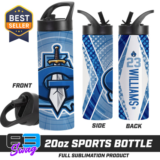 CUSTOM 20oz Sports Tumbler - Georgia Titans Elite Baseball