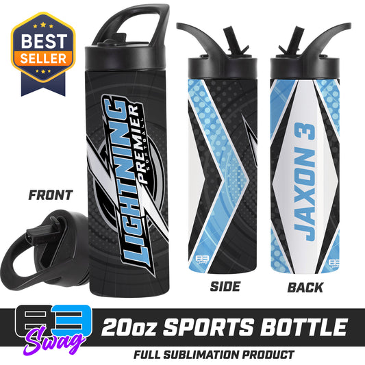 CUSTOM 20oz Sports Tumbler - Lightning Premier Softball