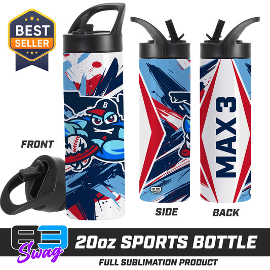 20oz Sports Tumbler - FCA Blue Claws Baseball 2026 VERSION
