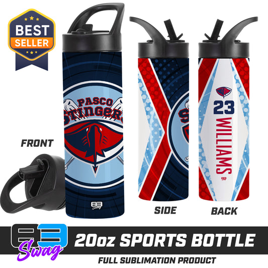CUSTOM 20oz Sports Tumbler - Pasco Stingers Baseball