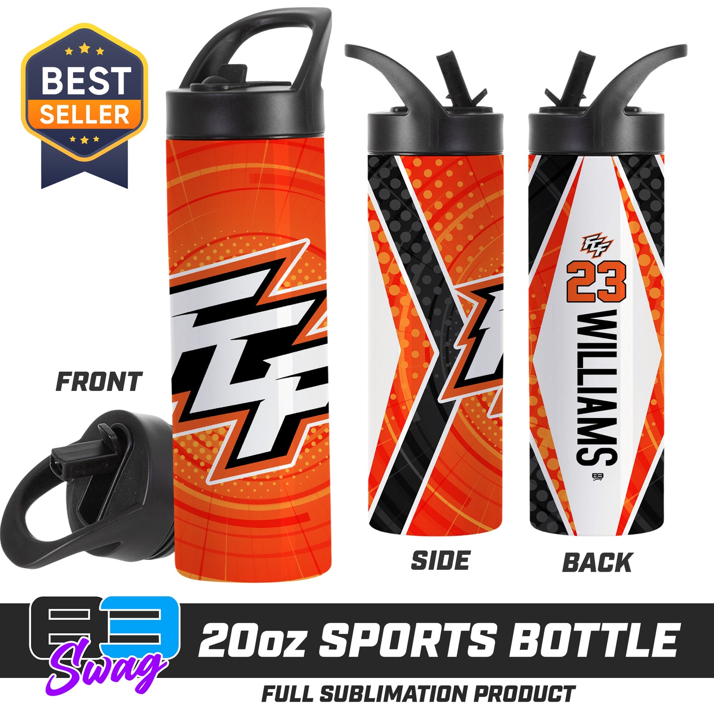 CUSTOM 20oz Sports Tumbler - FCF Flight Baseball