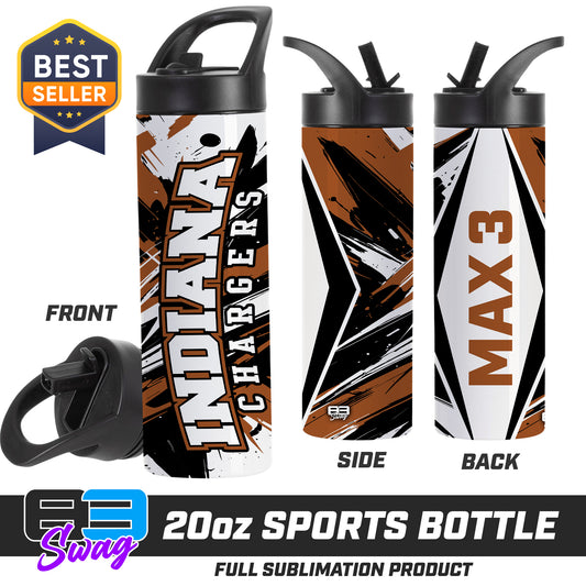 20oz Sports Tumbler - Indiana Chargers Baseball