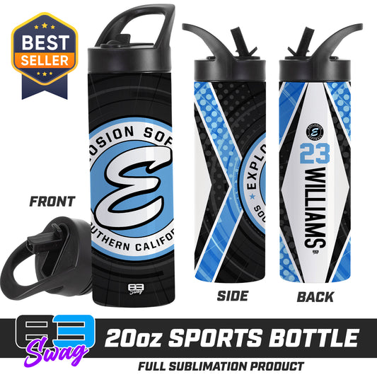 CUSTOM 20oz Sports Tumbler - Explosion Softball